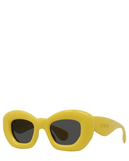 Loewe Yellow Sunglasses Lw40117i