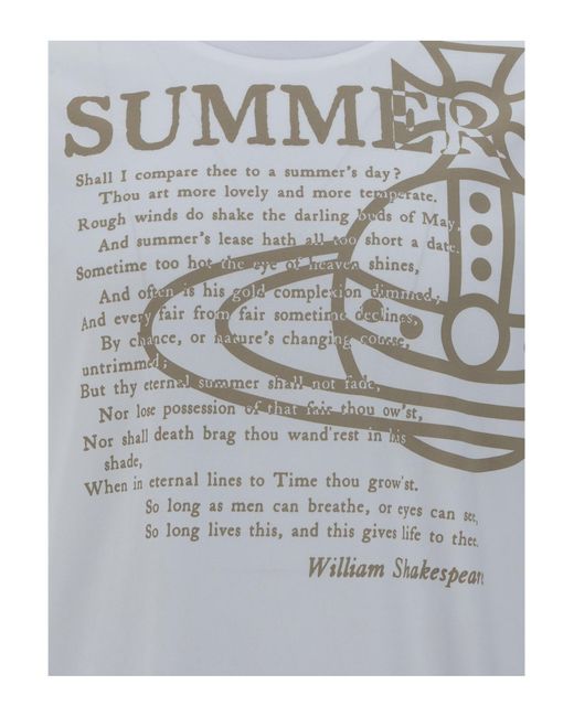 Vivienne Westwood Gray Summer T-shirt