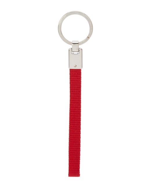 Prada Keychain Keyring Luna Rossa in White for Men Lyst