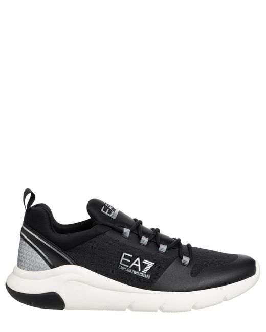 EA7 Black Racer Evo Sneakers for men