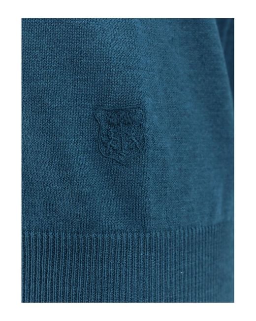 Corneliani Blue Sweater for men