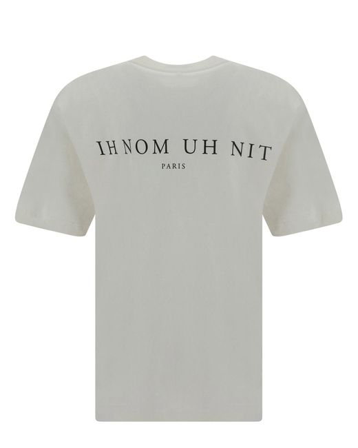 T-shirt di Ih Nom Uh Nit in Gray da Uomo