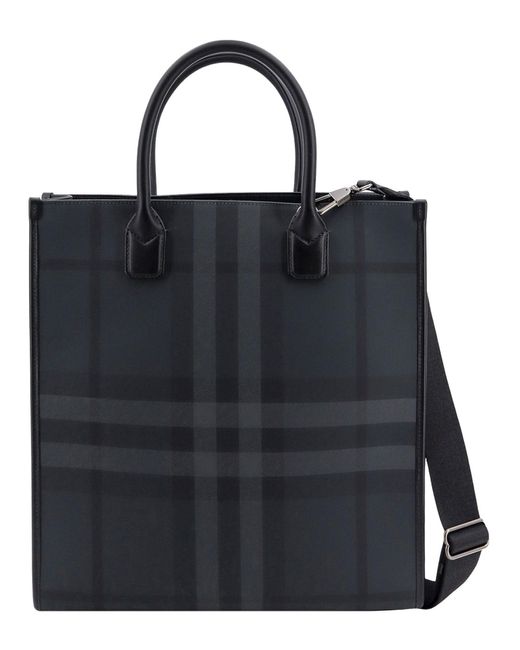 Shopping bag di Burberry in Black da Uomo
