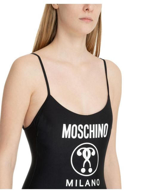 Costume intero swim di Moschino in Black