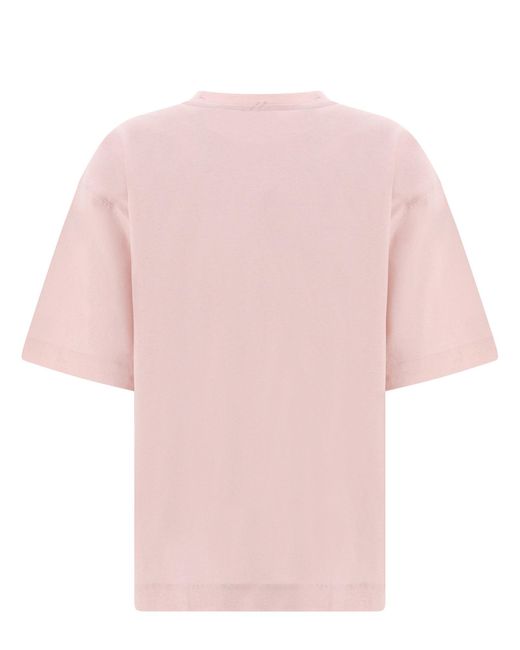 T-shirt millepoint di Burberry in Pink