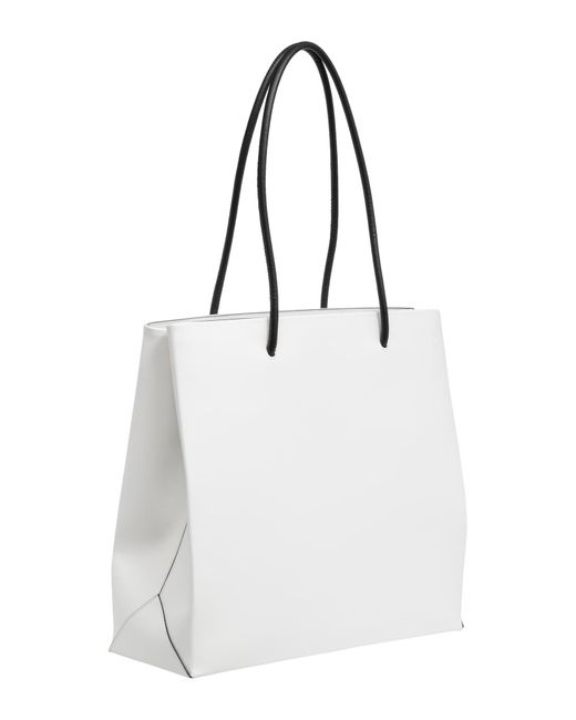 Shopping bag logo di Moschino in White