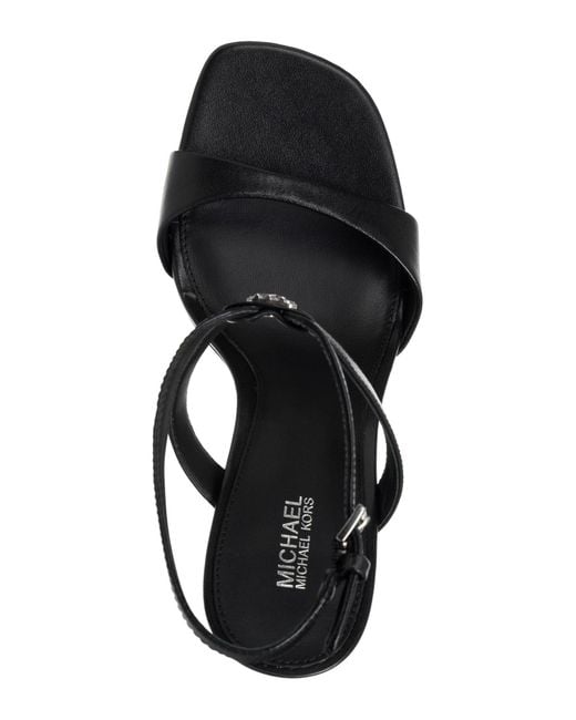 MICHAEL Michael Kors Black Amara Heeled Sandals