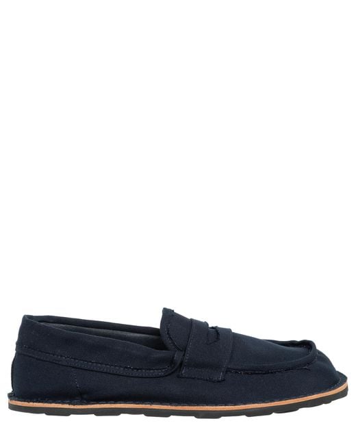Moschino Blue Desert College Loafers for men