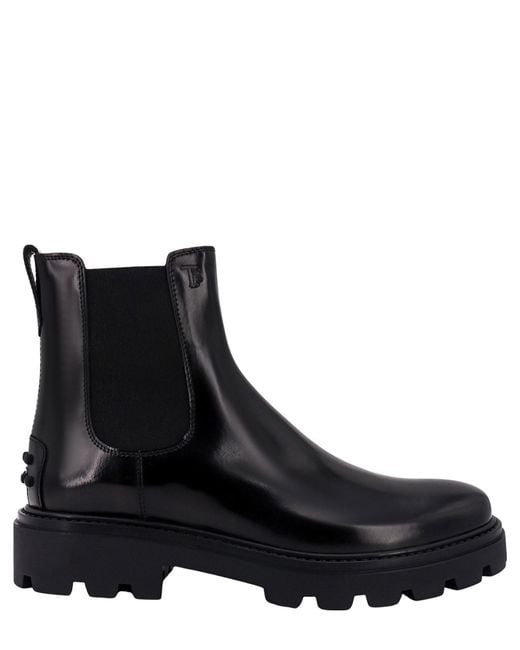 Tod s Ankle Boots in Black for Men Lyst UK