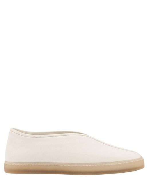 Lemaire Natural Piped Slip-on Shoes for men
