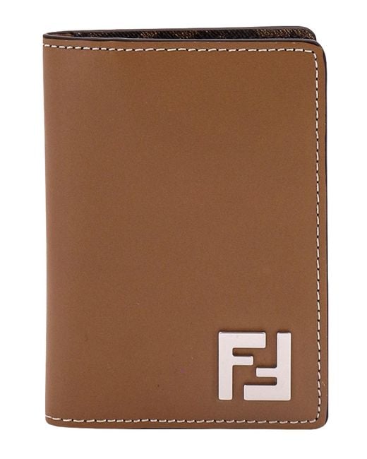 Fendi card top holder men
