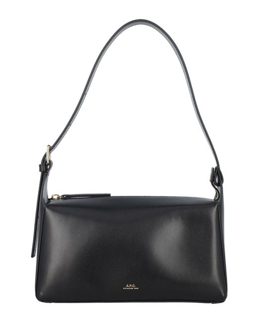 A.P.C. Black Sac Virginie Baguette