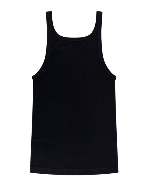 Dolce & Gabbana Black Sleeveless T-shirt for men