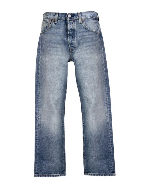 Levi's Blue 501 Jeans for men