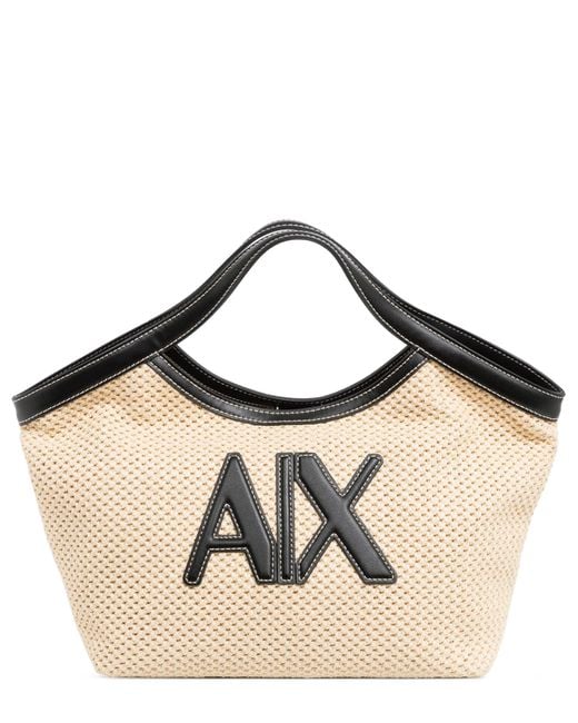 Borsa a mano di ARMANI EXCHANGE in Metallic