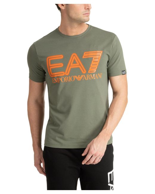 EA7 Green T-shirt for men