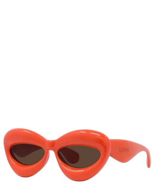 Loewe Red Sunglasses Lw40097i