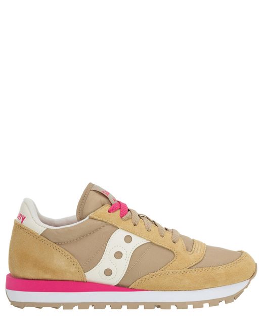 Saucony Leather Jazz O' Sneakers in Beige (Green) | Lyst