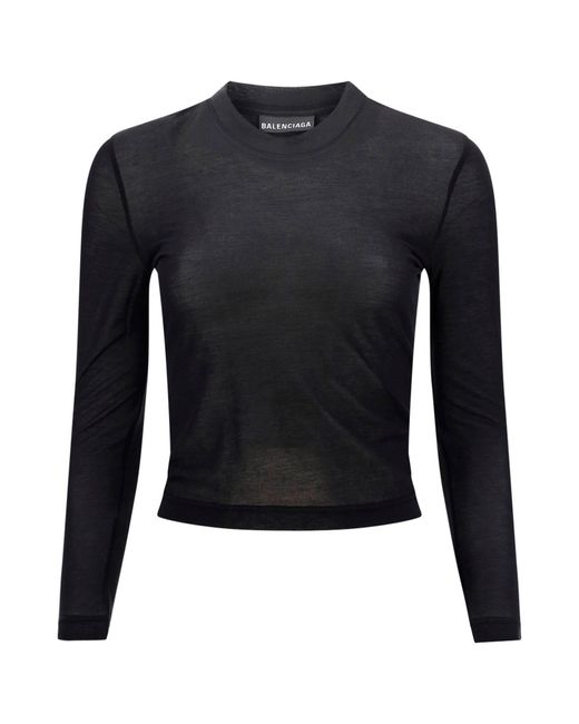 balenciaga black long sleeve