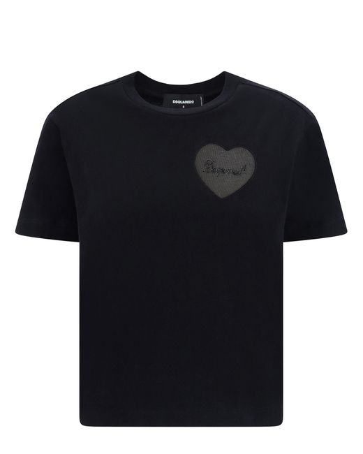 T-shirt di DSquared² in Black