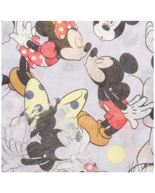 Codello Synthetic Scarf Disney Minnie And Mickey Mouse | Lyst Canada