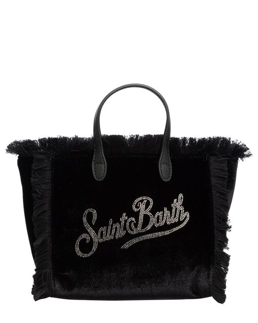 Mc2 Saint Barth Black Vanity Mini Handbag