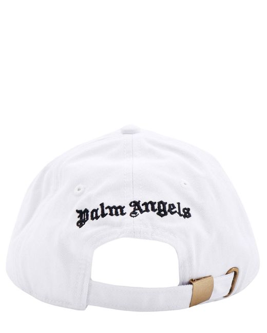 Palm Angels White Hat for men