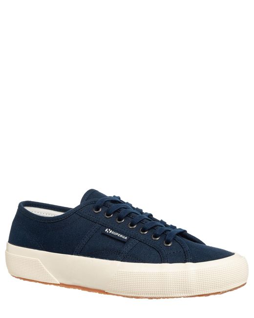 Superga Blue 750 Og Herringbone Sneakers for men