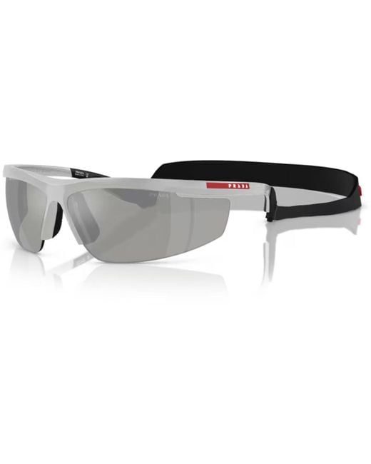 Prada Linea Rossa Black Sunglasses 0ps A02s for men