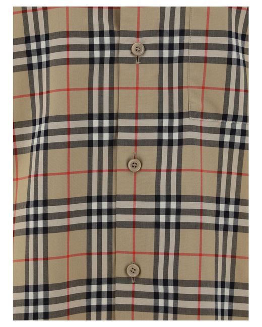 Burberry Natural Casual Simson Shirt for men