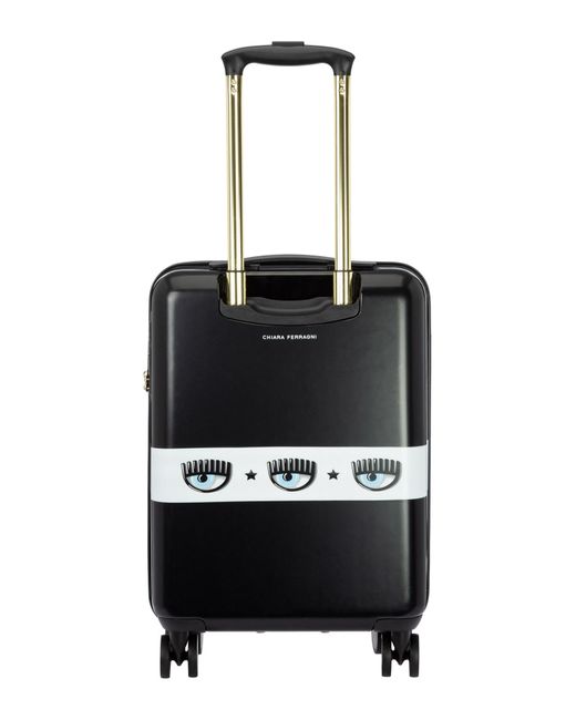 Chiara Ferragni Black Logomania Suitcase