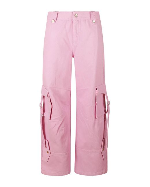 Pantaloni cargo di Blugirl Blumarine in Pink