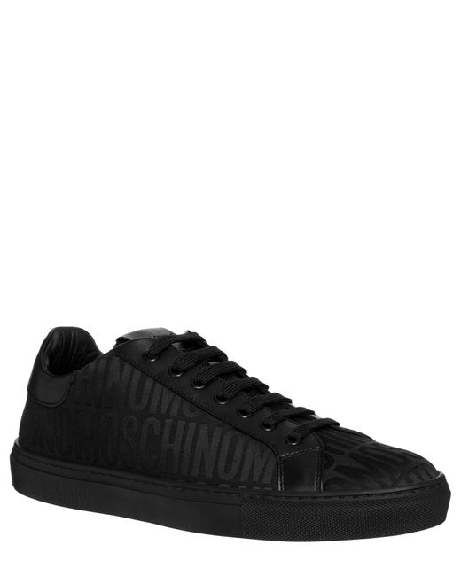 Moschino Black Serena Sneakers for men
