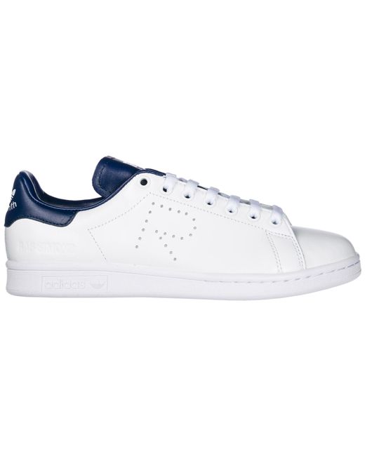 Adidas By Raf Simons White Shoes Leather Trainers Sneakers for men