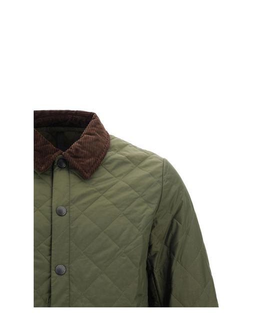 Barbour Green Giacca Heritage Liddesdale for men