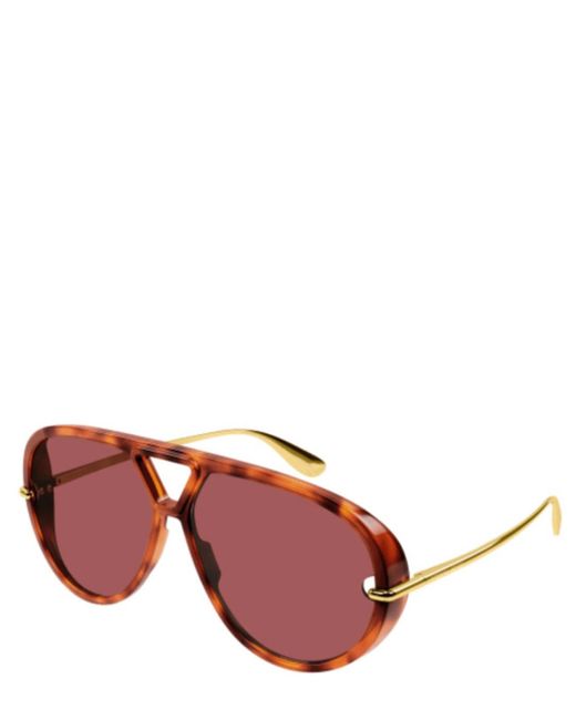 Occhiali da sole bv1274s di Bottega Veneta in Red