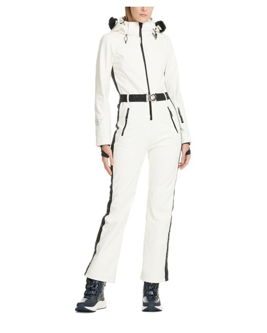 EA7 White Ski Suit