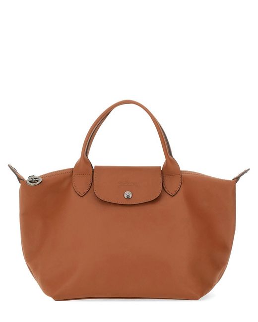 Longchamp Brown Le Pliage Small Handbag