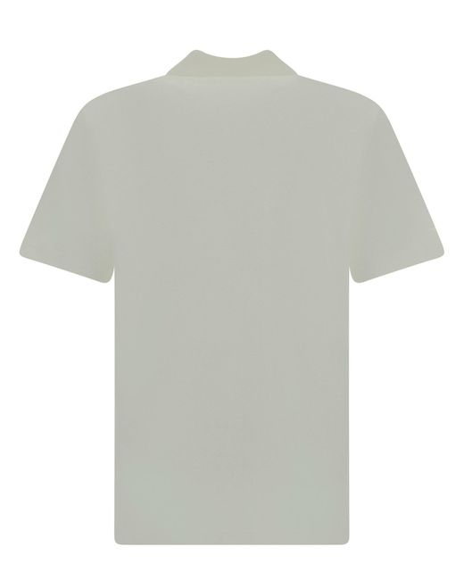 Fendi White Polo Shirt for men