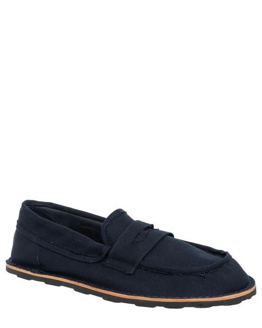 Moschino Blue Desert College Loafers for men