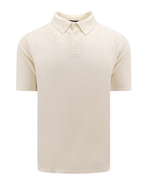 Roberto Cavalli White Polo Shirt for men