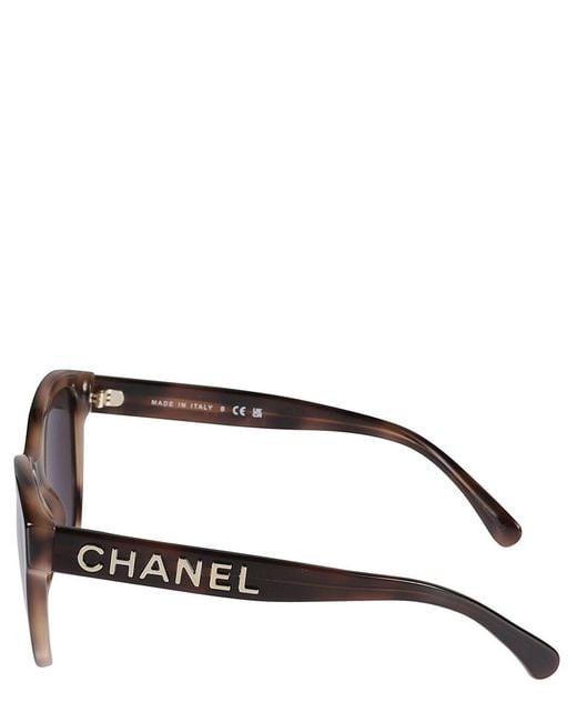 Occhiali da sole 5458 sole di Chanel in Metallic
