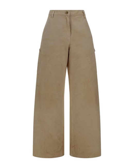 Golden Goose Deluxe Brand Natural Workwear Trousers