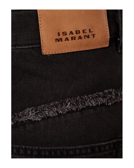 Isabel Marant Black Narjis Mini Skirt