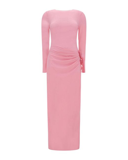 Magda Butrym Pink Re24 Long Dress