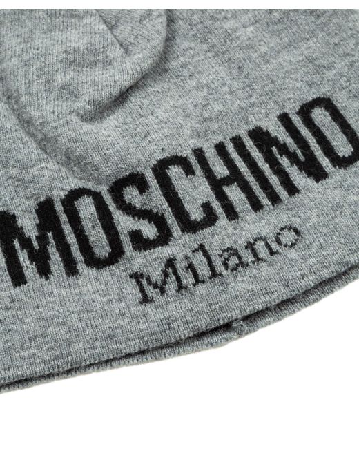 mens moschino beanie