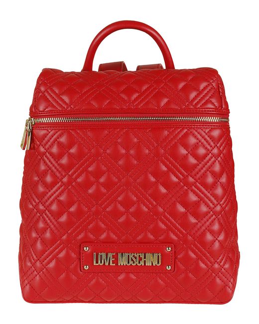 Zaino di Love Moschino in Red