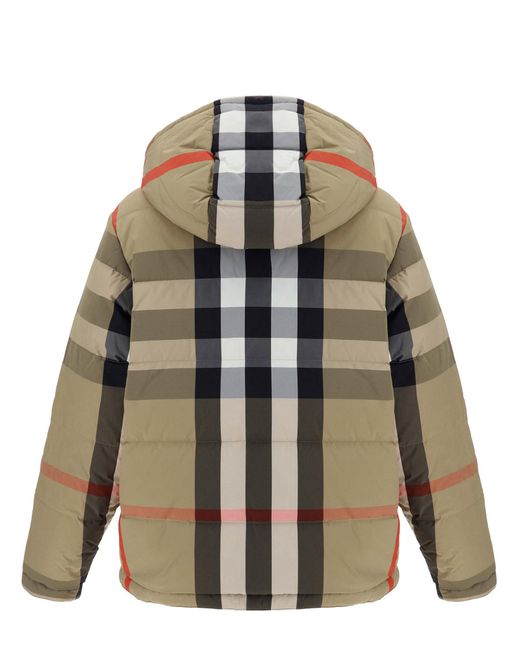 Burberry Green Down Jacket for men