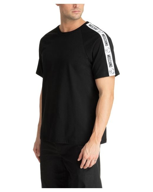Moschino Black Teddy T-shirt for men
