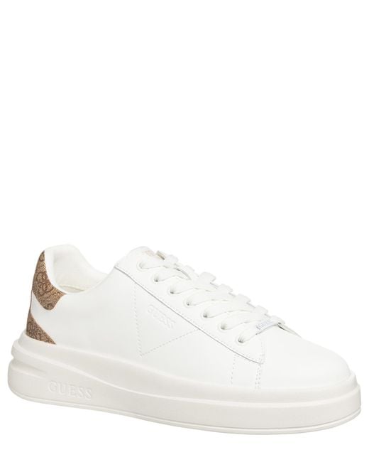 Guess White Elbina Sneakers